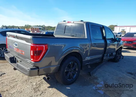 2023 Ford F-150 Xlt из США, поврежденный, VIN 1FTEW1CP7PKD21258